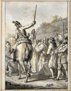 SCHUBERT Johann David "Die braven Dragoner von la Tour und die bravanten Patrioten"