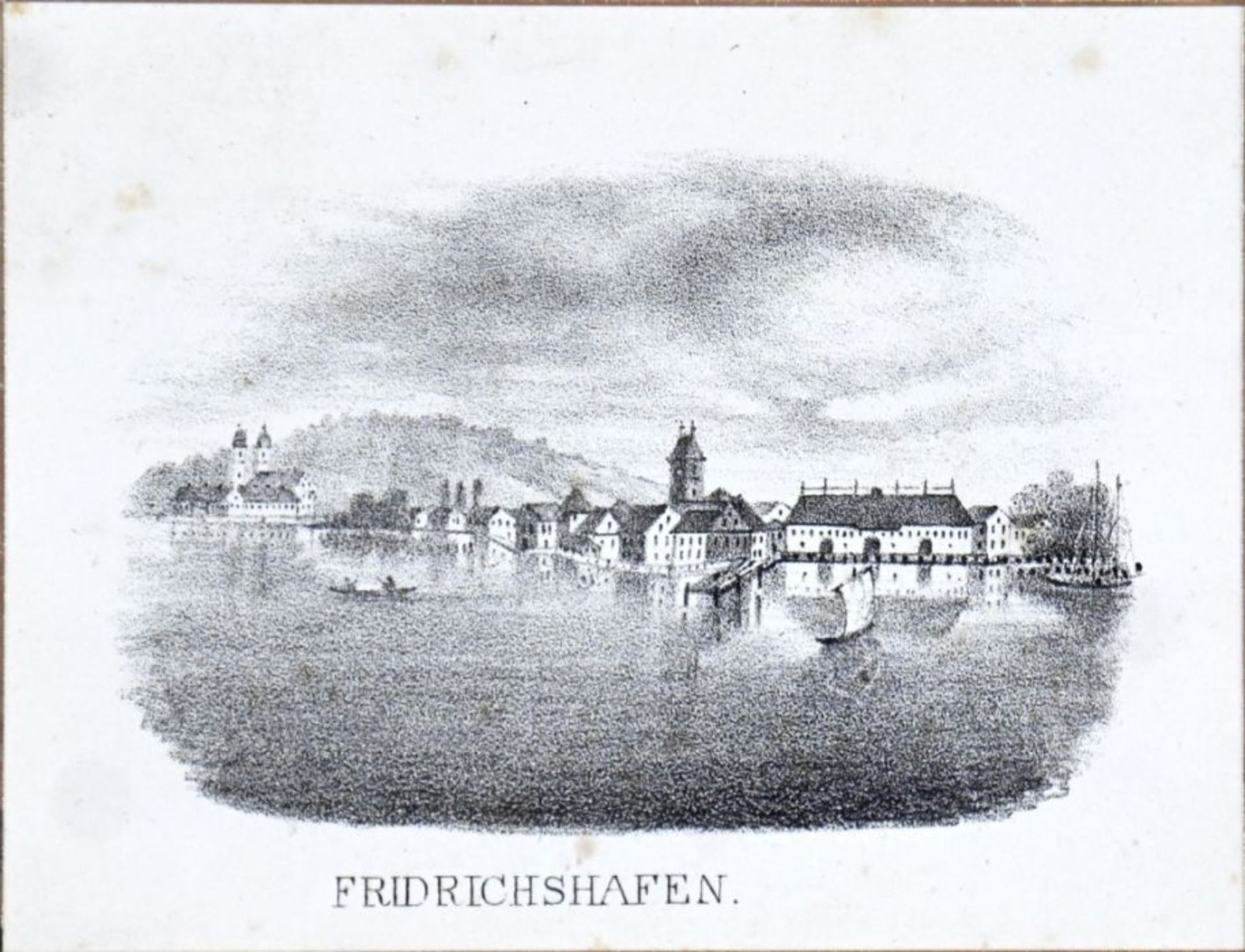 KONSTANZ, drei Werke "Constance au Lac de Constance"