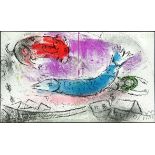 CHAGALL Marc "Der blaue Fisch/ Le poisson Bleu"