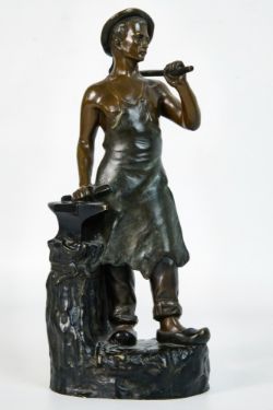 GAMBOGI, Giuseppe, Kleine Bronzefigur