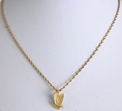 Goldkette mit Adler Anhänger 585/-