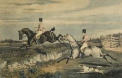 Pferdedarstellung, englische Reitszenen