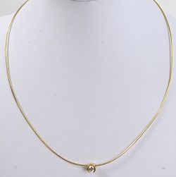 Goldkette mit Brillant Anhänger