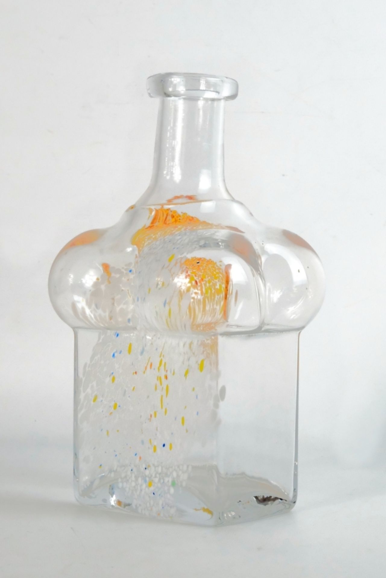 Glasflasche Vase mit vier - Image 2 of 3