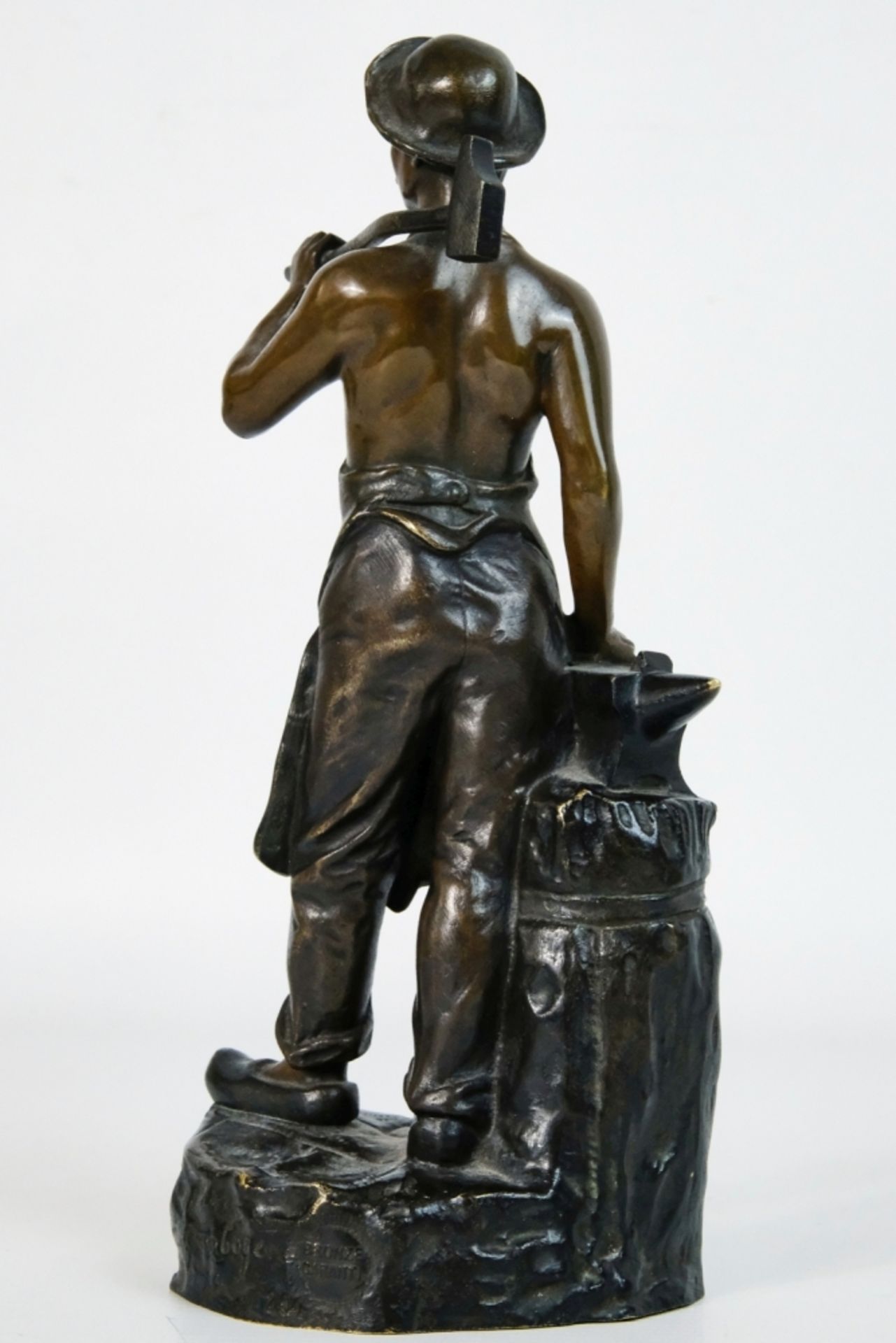 GAMBOGI, Giuseppe, Kleine Bronzefigur - Bild 3 aus 3