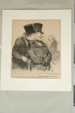 DAUMIER Honoré, "Les Parisiens en 1852"