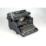 KONVOLUT SCHREIBMASCHINEN fünf hochwertige deutsche Schreibmaschinen von 1920-1940