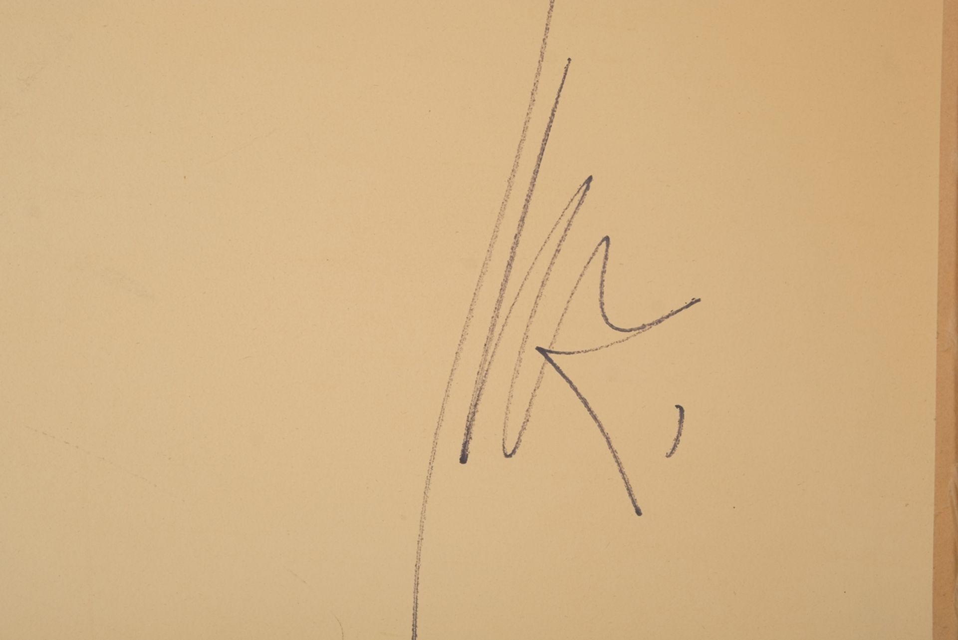 FRUHTRUNK Günter "Diagonale Vibration", Siebdruck, rückseitig signiert, um 1965 - Image 8 of 9