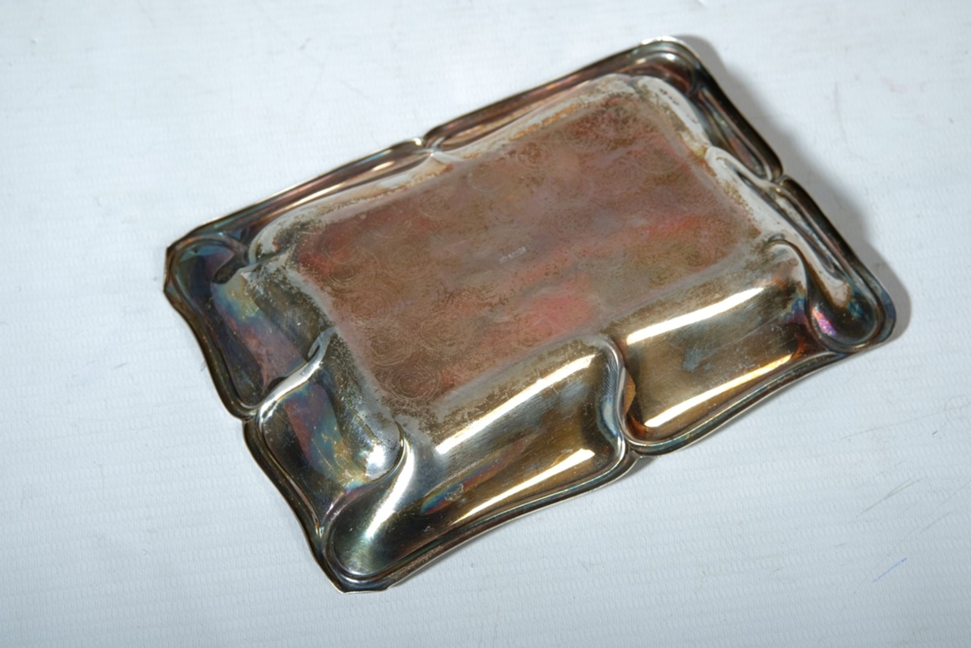 SCHALE 800er Silber, 11,5x15cm, 113g - Image 2 of 2