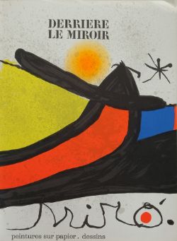 KONVOLUT KÜNSTLERBÜCHER „Derrière le Miroir“ - Drei Stück: Nr. 141, Alexander CALDER (1898-1976), m