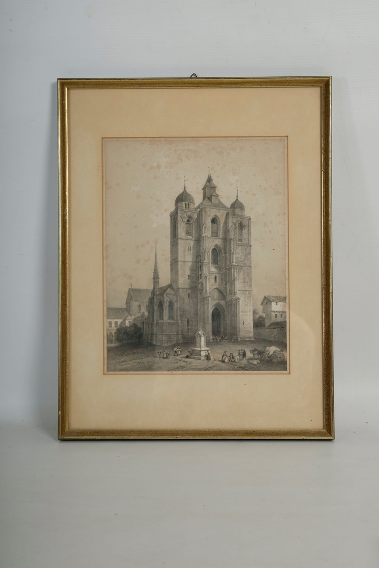 KONSTANZ "Konstanzer Münster", Druckblatte: 27x21cm, R: 41.5x31.5cm - Bild 2 aus 3