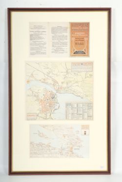 KONSTANZ Stadtplan und Stadtführer um 1910 Reproduktion aus einem historischen Stadtplan der Stadt 