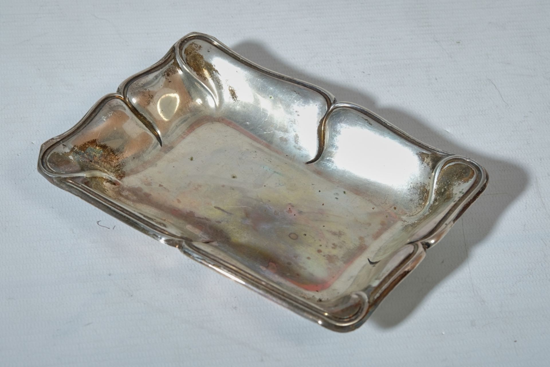 SCHALE 800er Silber, 11,5x15cm, 113g