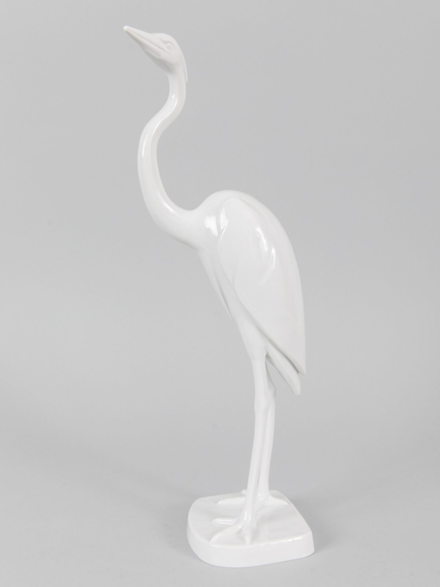 Figur "Reiher", Elfriede Reichel-Drechsler (1923-2009), 1957, Meissen, 20. Jh.