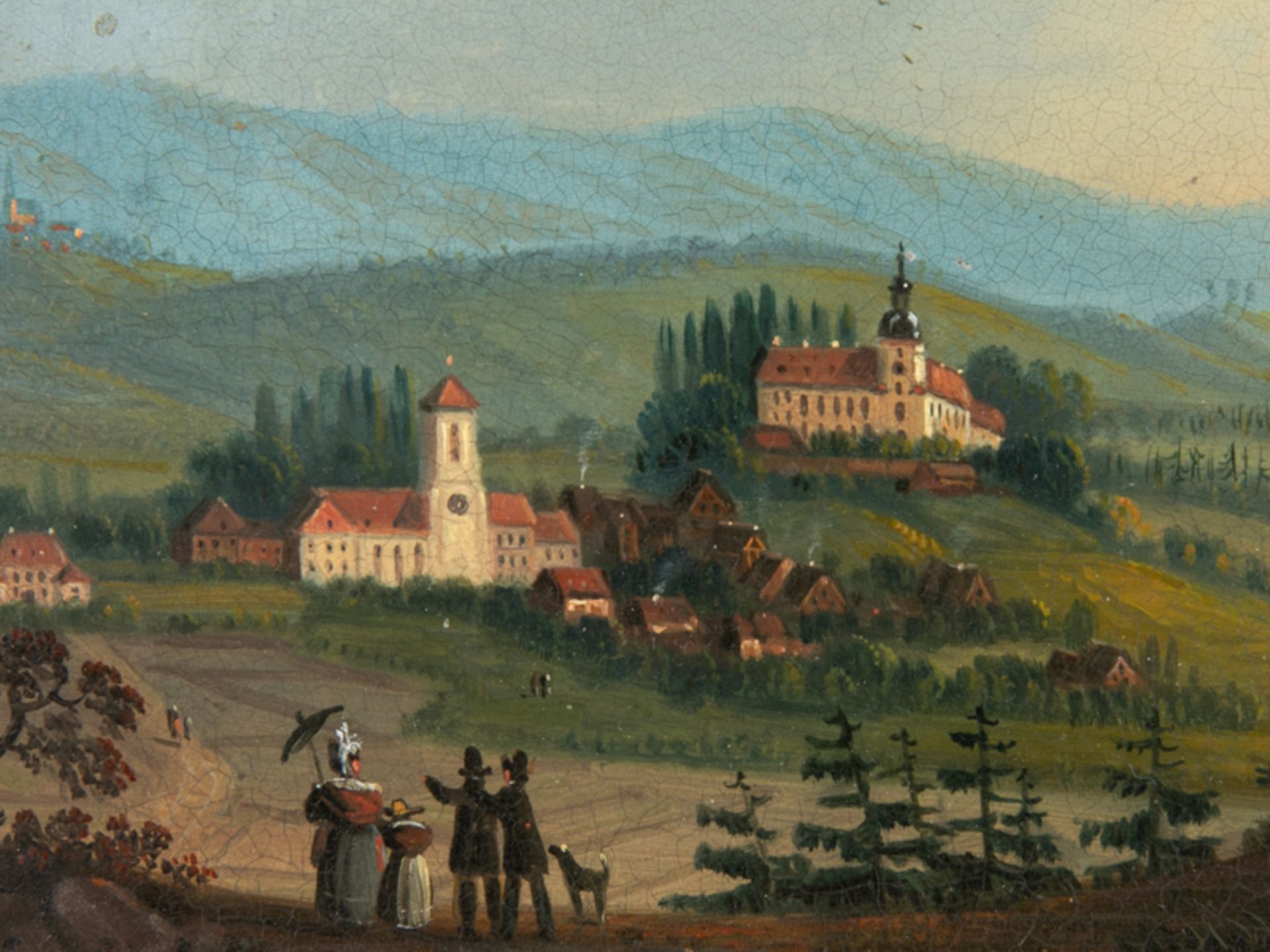 Unbekannter Landschaftsmaler des 19. Jahrhunderts. - Image 2 of 3