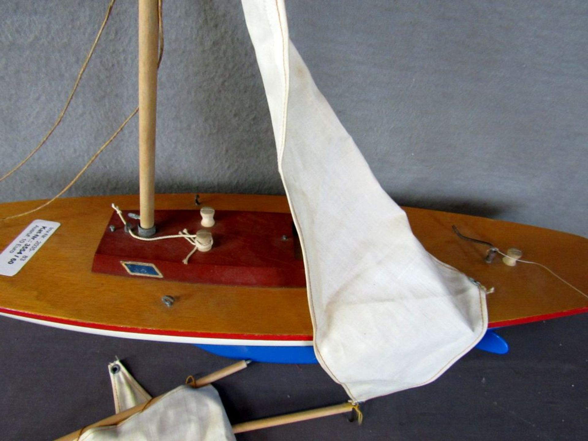 Spielzeug Modellschiff 50er Jahre 56cm - Image 5 of 6