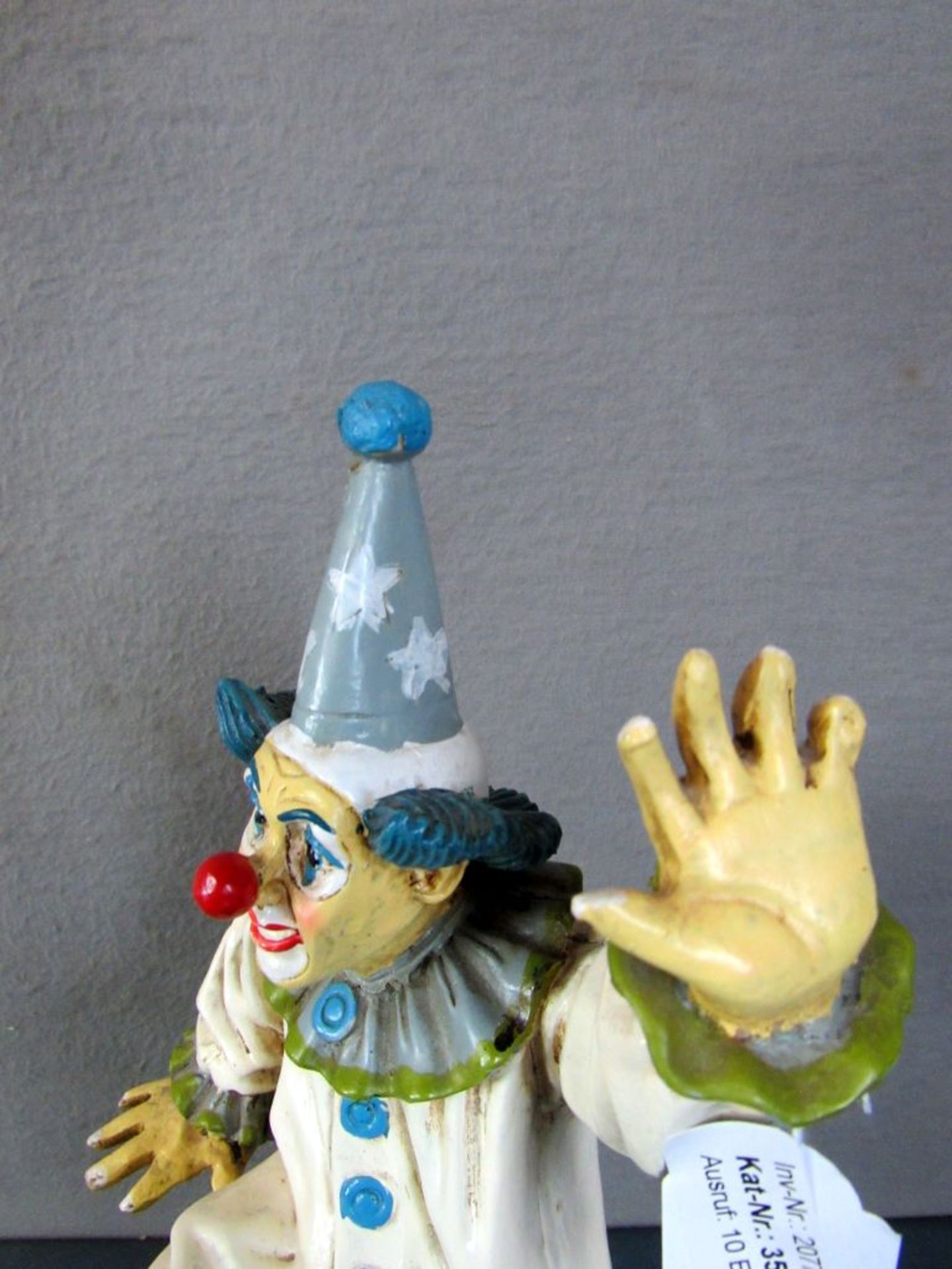Figur Clown auf Einrad 37cm - Image 6 of 6
