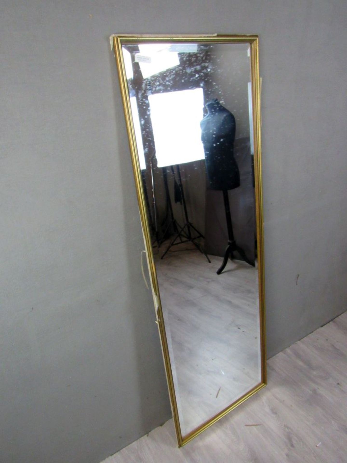 Wandspiegel Facettschliff goldene - Image 3 of 5