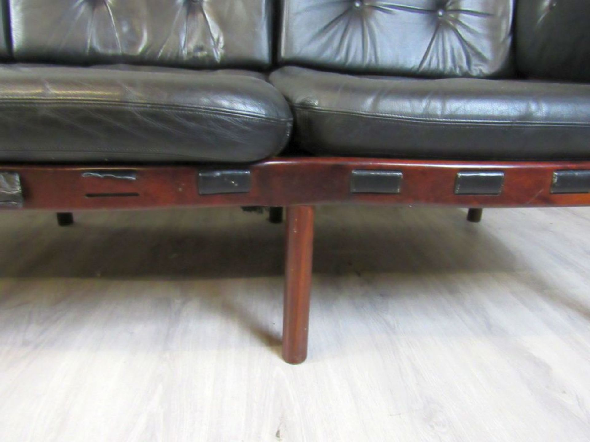 Designersofa Rosewood Leder schwarz - Image 5 of 8