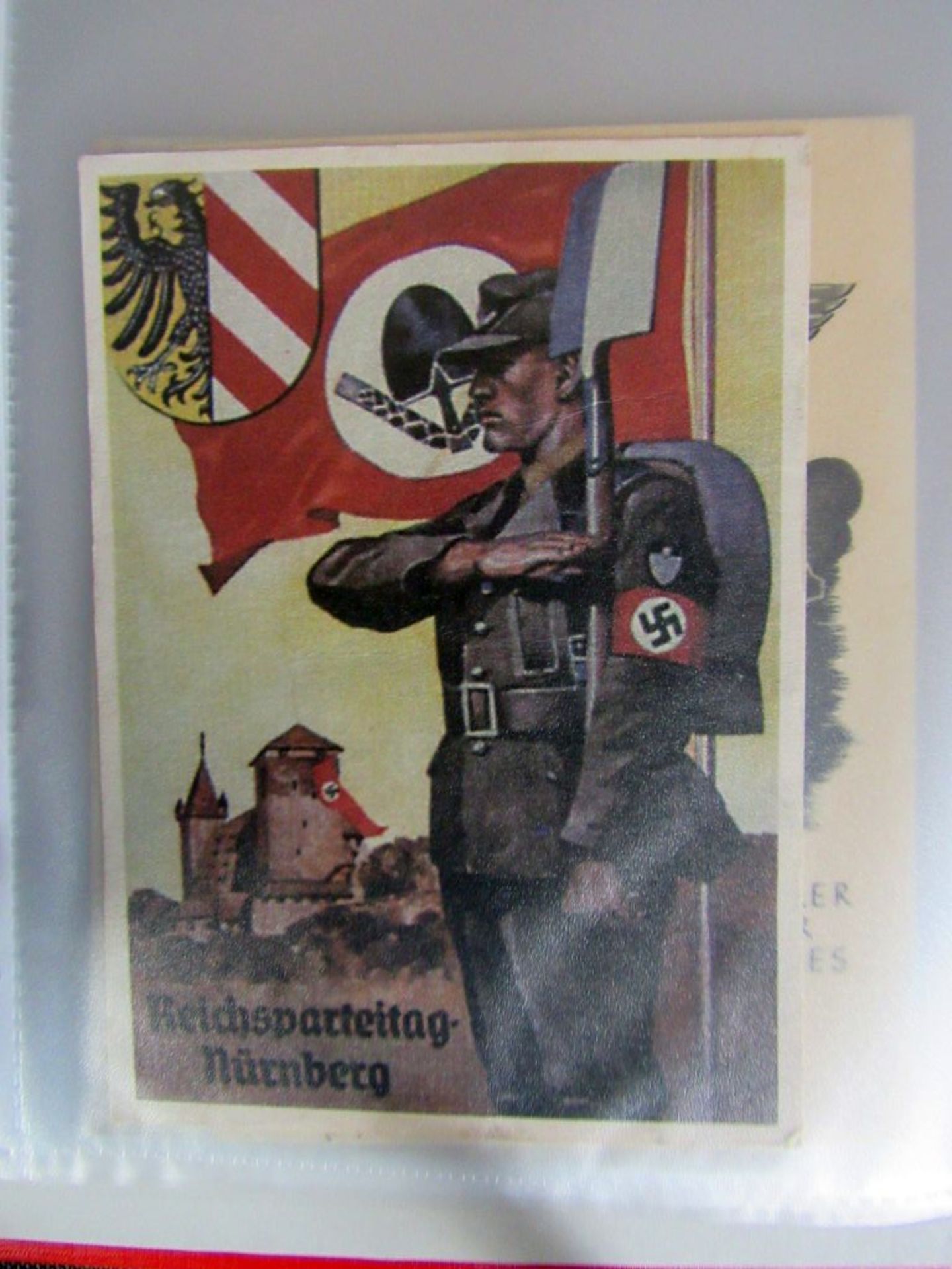 Odner mit Propaganda Postkarten - Image 11 of 11