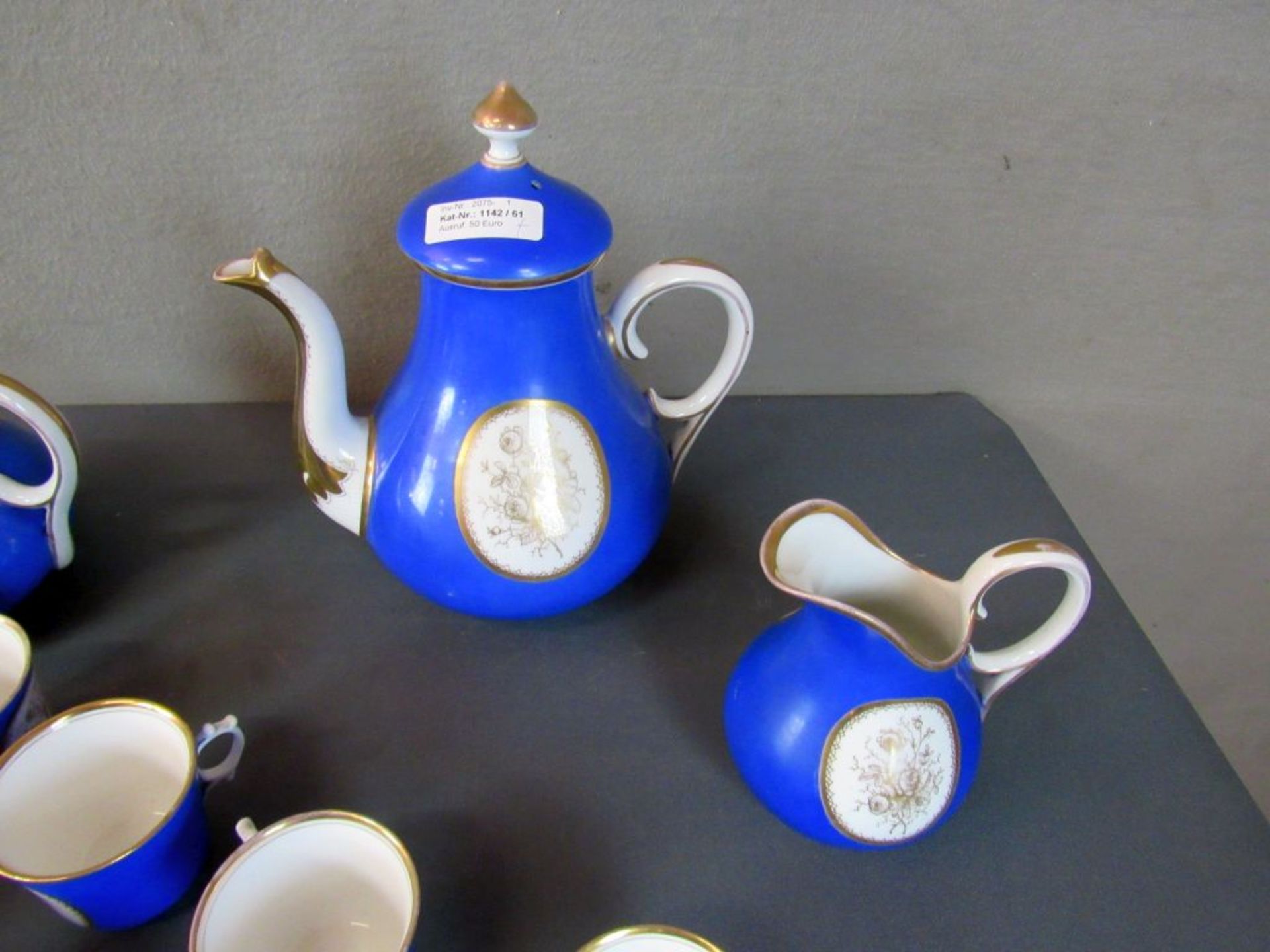 Antikes Kaffee bzw. Teeservice KPM - Bild 4 aus 9