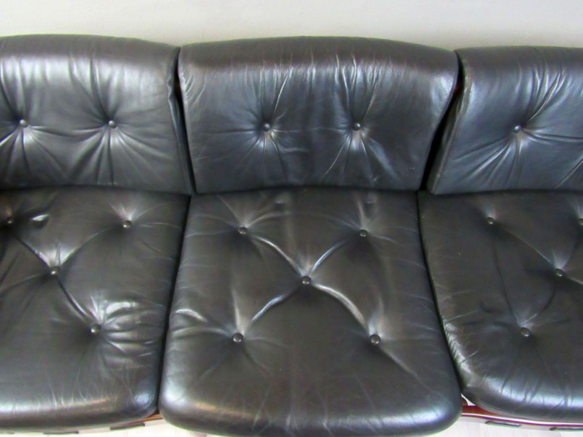 Designersofa Rosewood Leder schwarz - Image 3 of 8