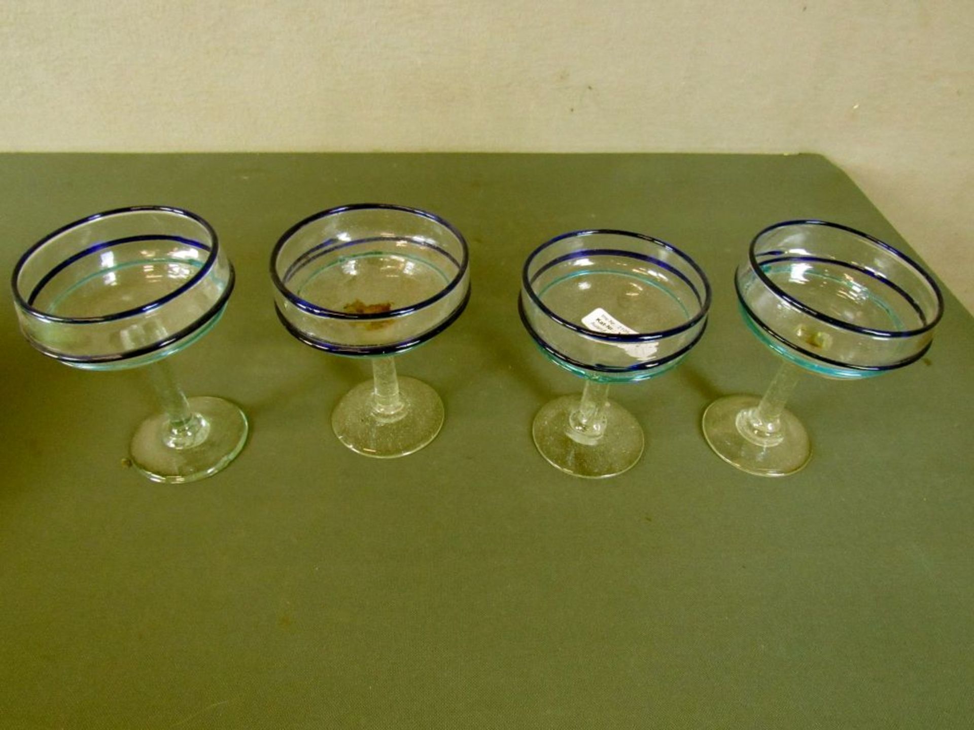 Vier Designer Glasbecher 15cm - Image 2 of 6