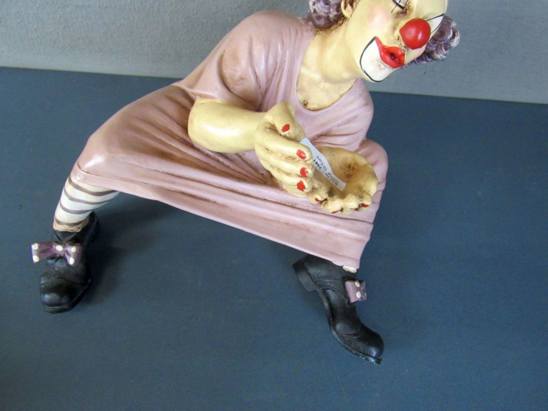 Clownfigur Regalfigur ca.50cm - Image 3 of 7