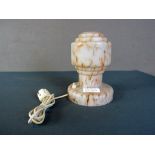 Tischlampe Art Deco 21cm hoch