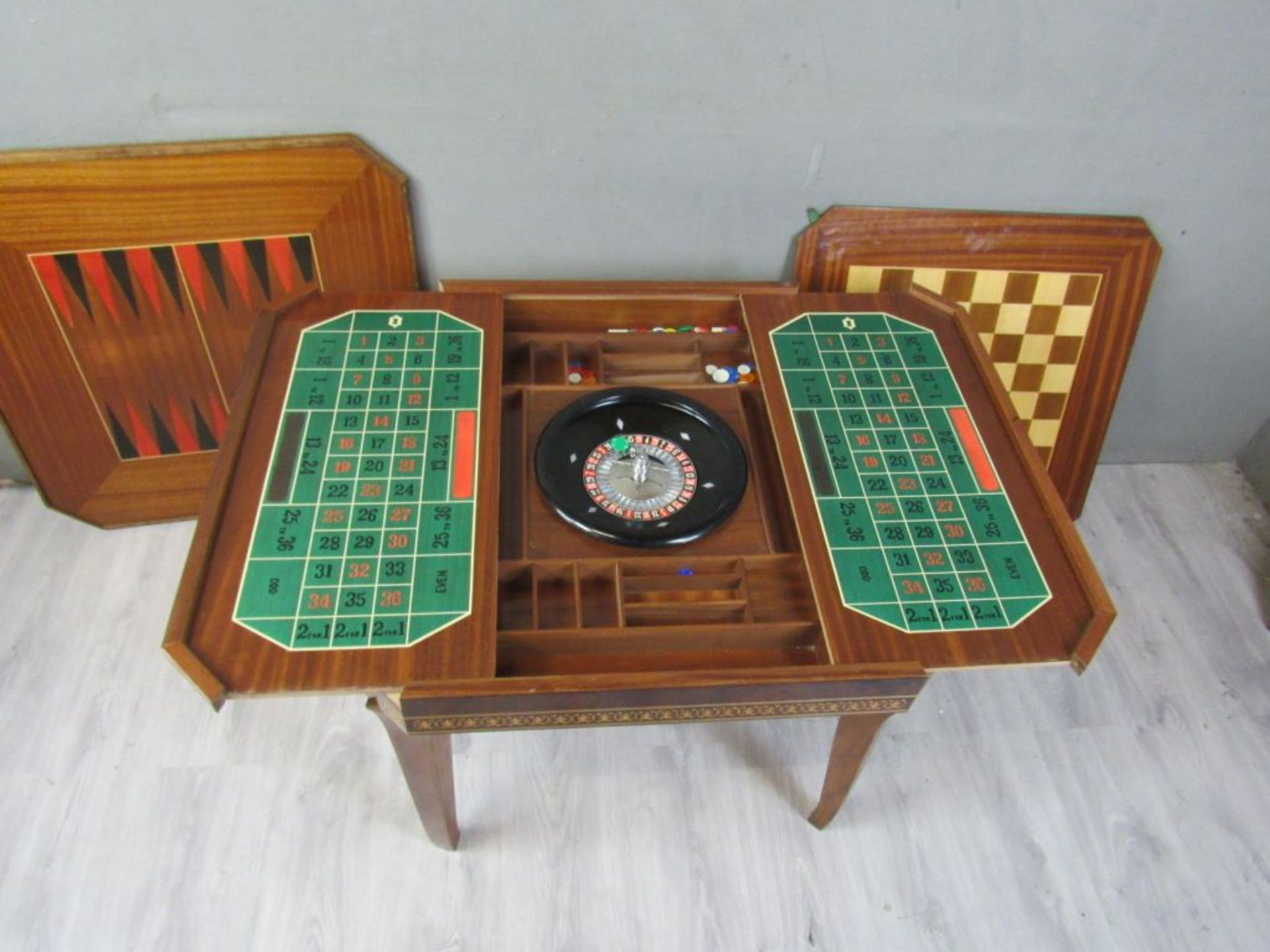 Spieltisch Backgammon , Roulette usw. - Image 10 of 10