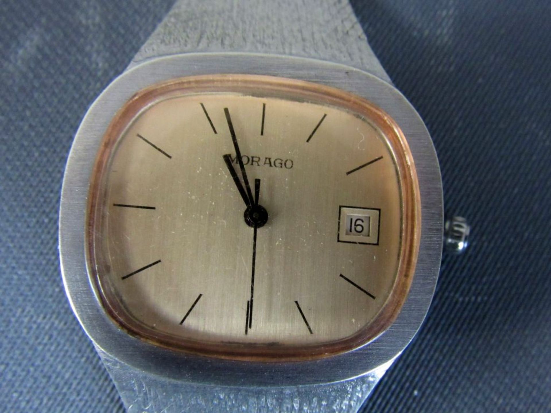 Damen Uhr 800er Silber Morago läuft an - Bild 2 aus 10