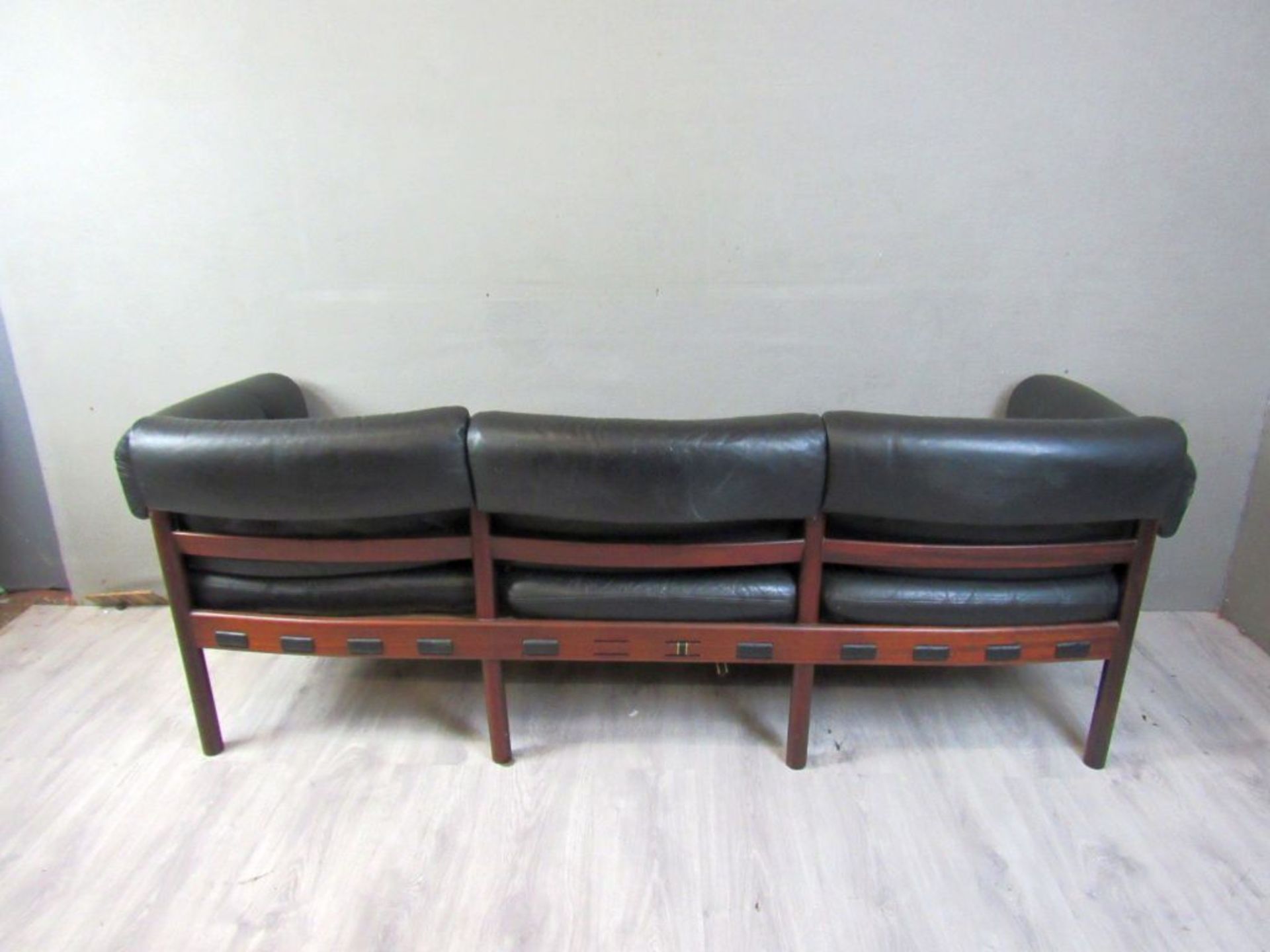 Designersofa Rosewood Leder schwarz - Image 6 of 8