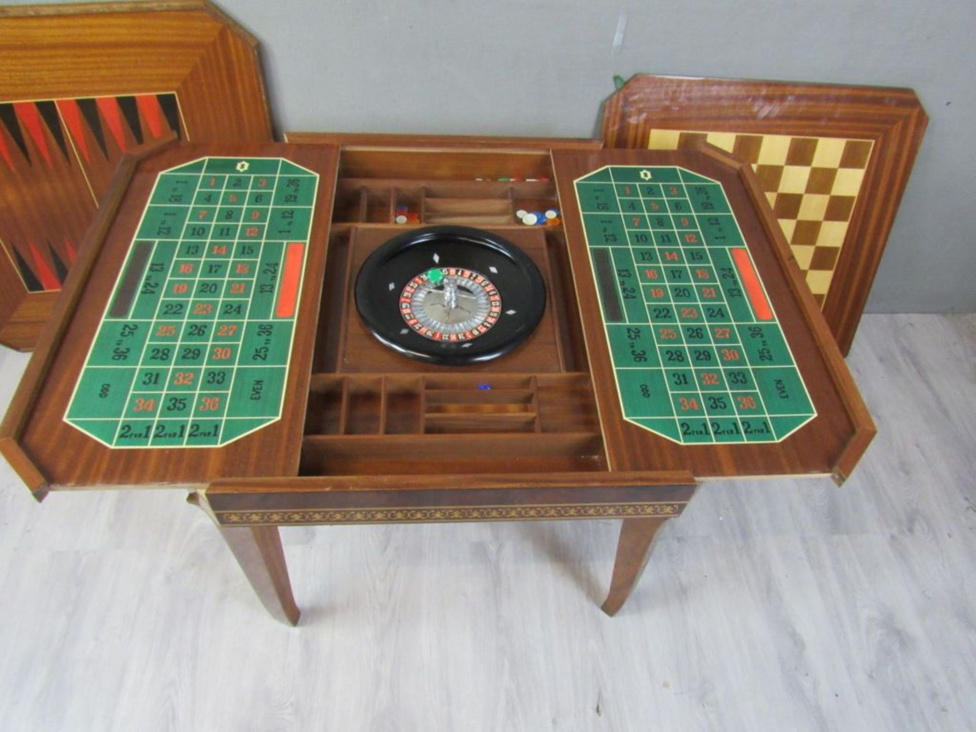 Spieltisch Backgammon , Roulette usw. - Image 7 of 10