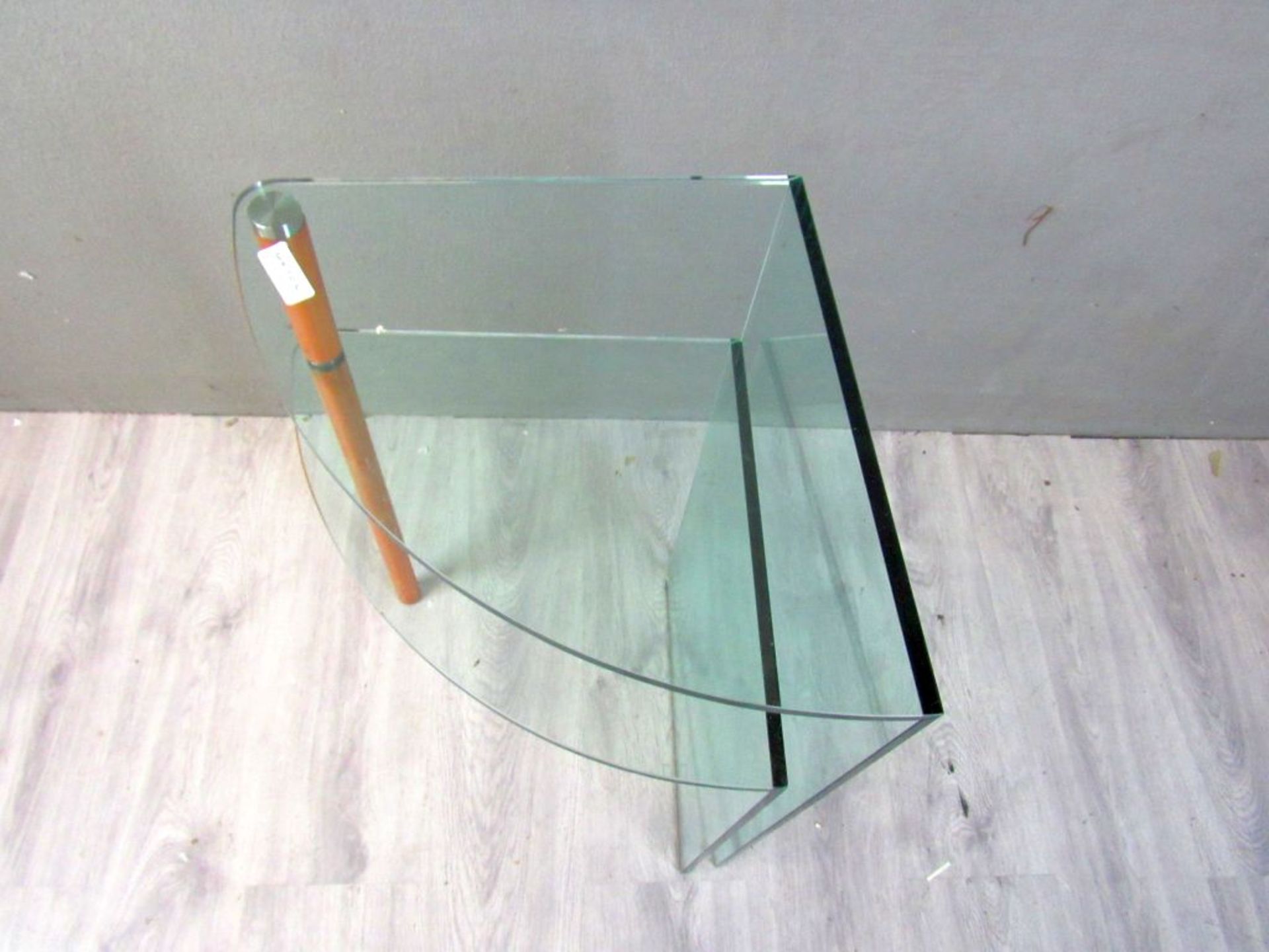 Eckregal Design schweres Glas - Image 5 of 5