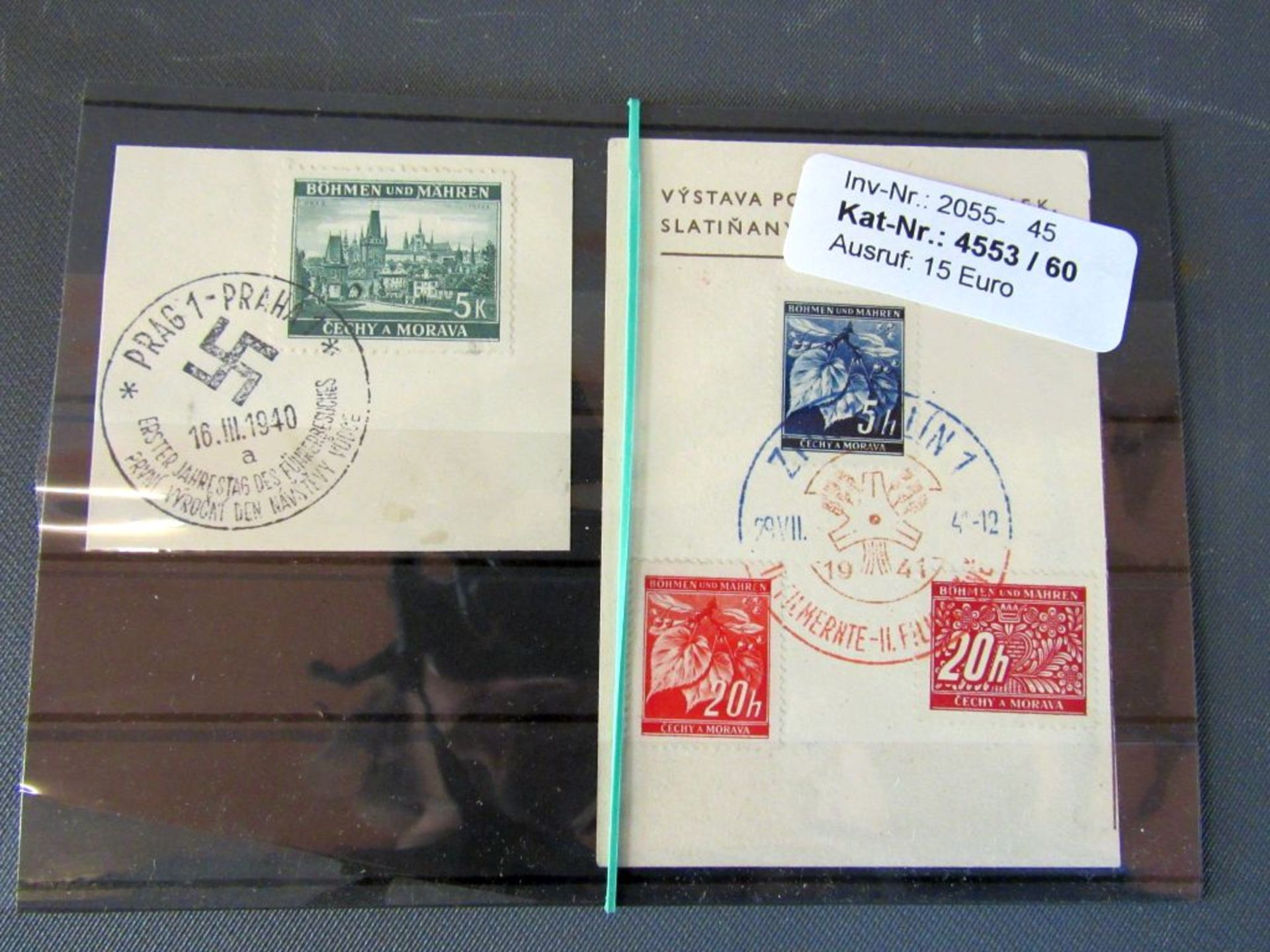 Briefmarken Böhmen und