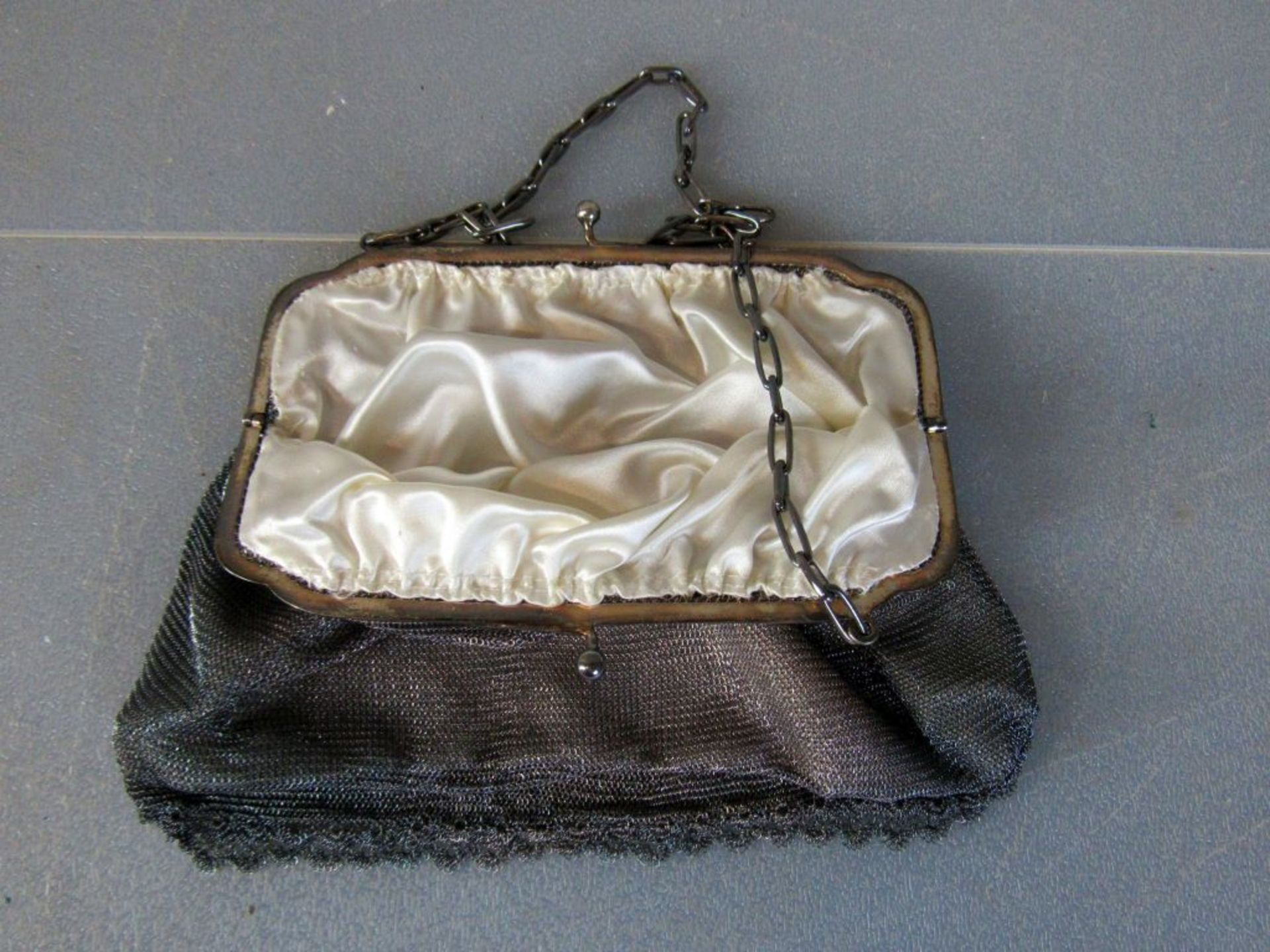 Damen Abendhandtasche 800er Silber - Image 10 of 14