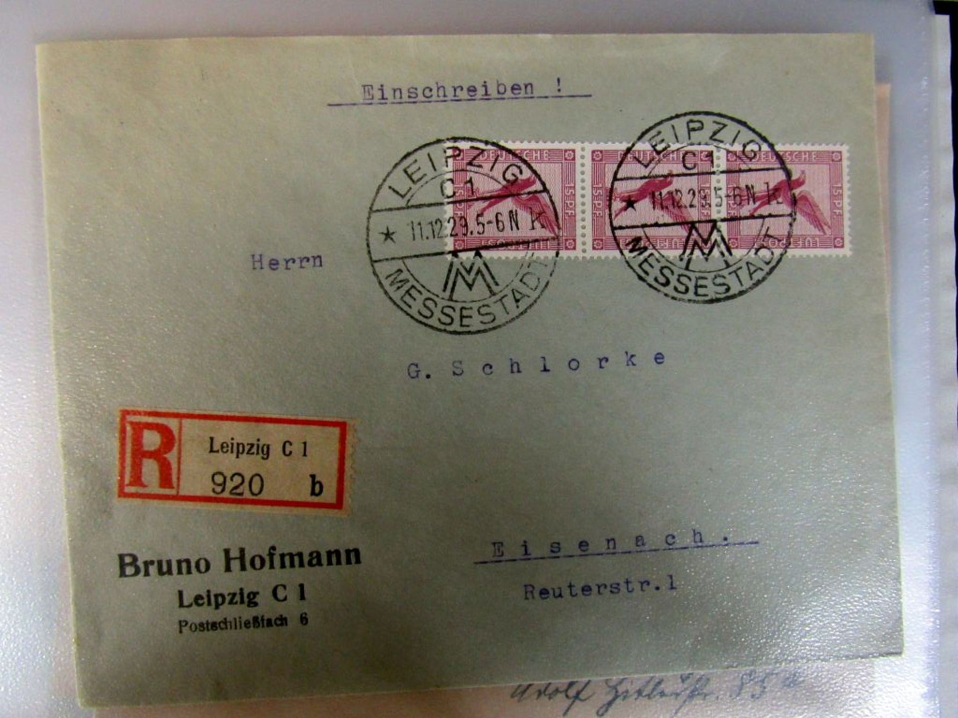 Ordner Briefmarken 3.Reich mit Blöcken - Image 11 of 30