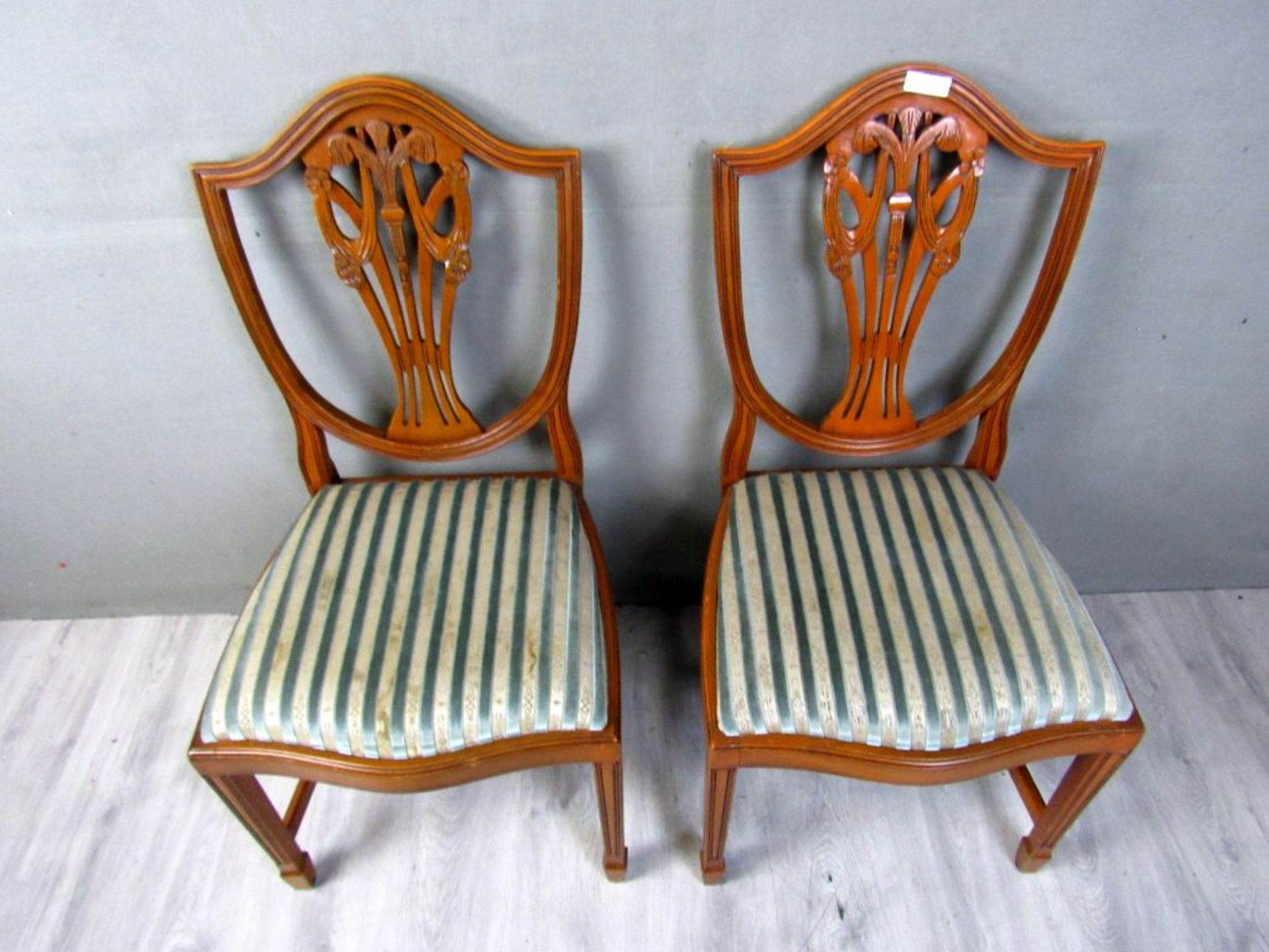 Zwei englische Stühle - Image 4 of 24