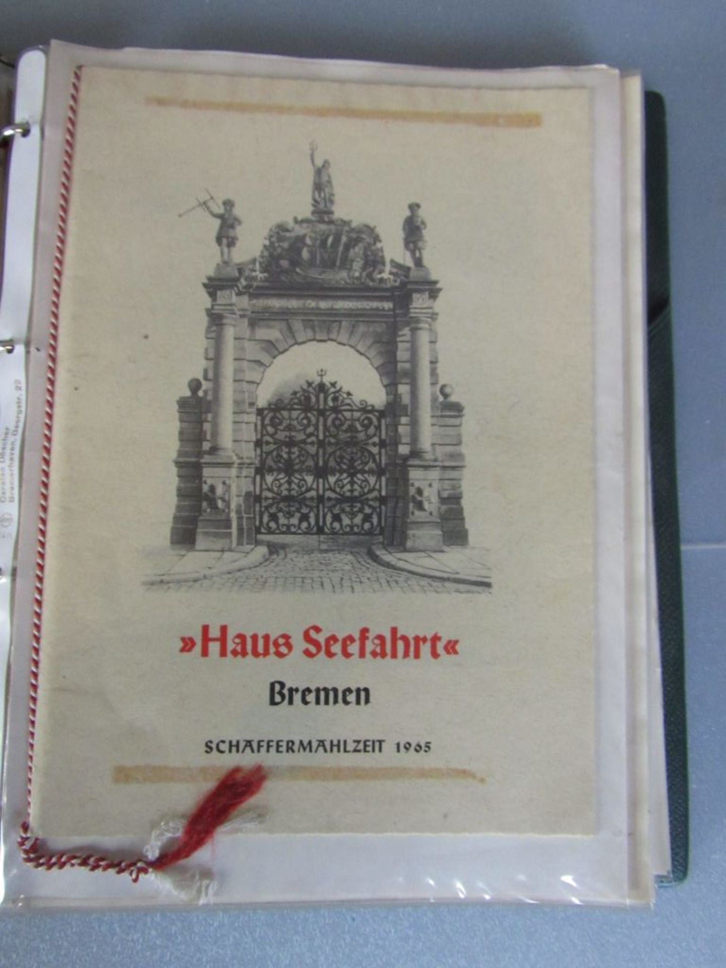 Mappe Bremen Haus Seefahrt Schaffer - Image 4 of 24