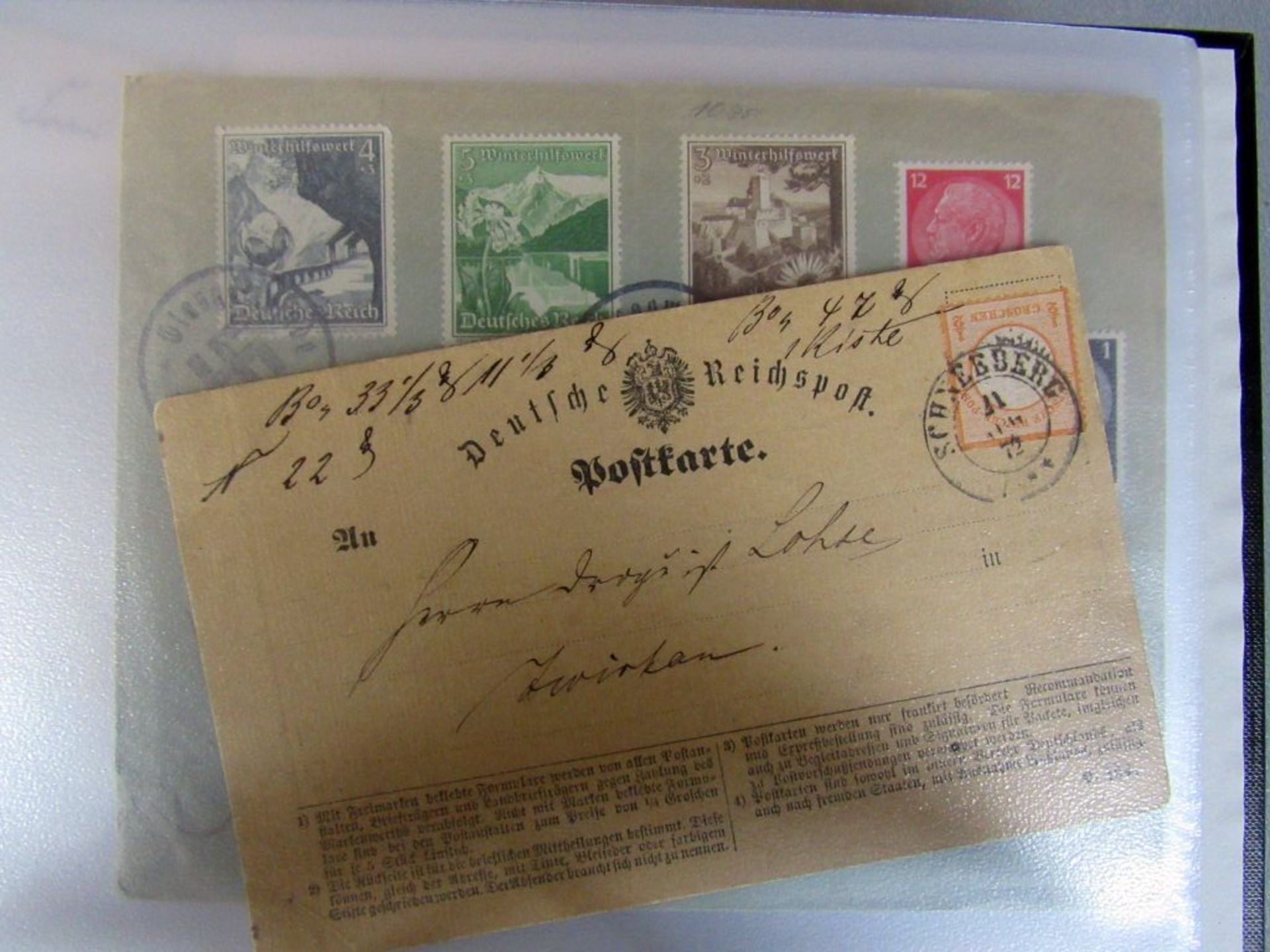 Ordner Briefmarken 3.Reich mit Blöcken - Image 19 of 30