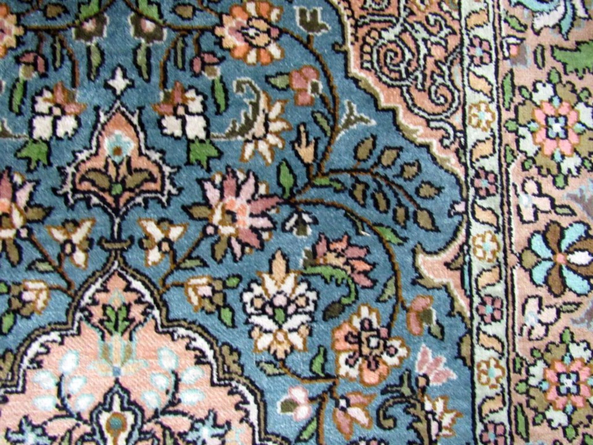 Orientteppich Kaschmir Seide Indien - Image 14 of 30