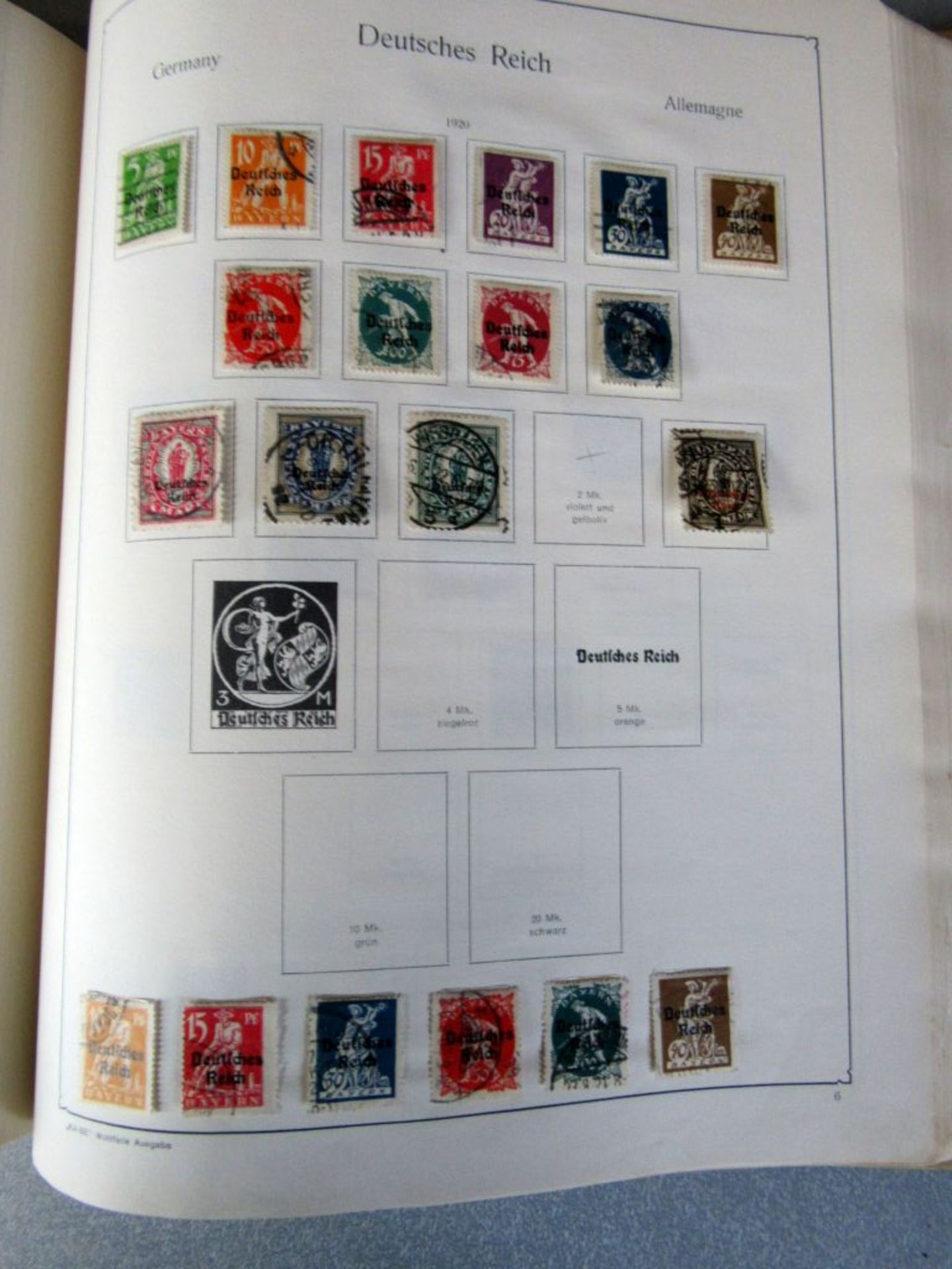 Briefmarken Karton viele Marken und - Image 18 of 36