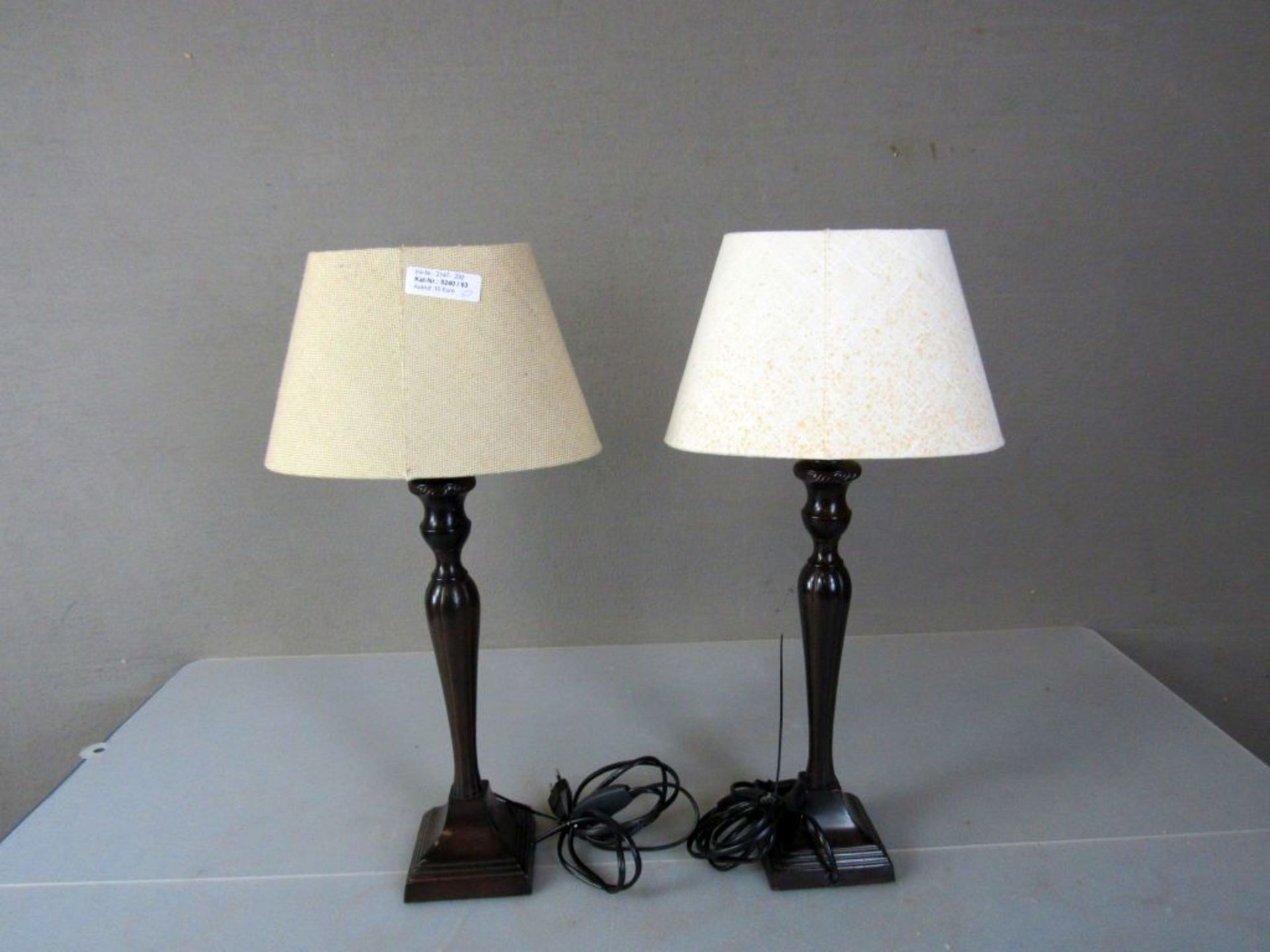 Zwei Tischlampen ca.52cm - Image 3 of 21