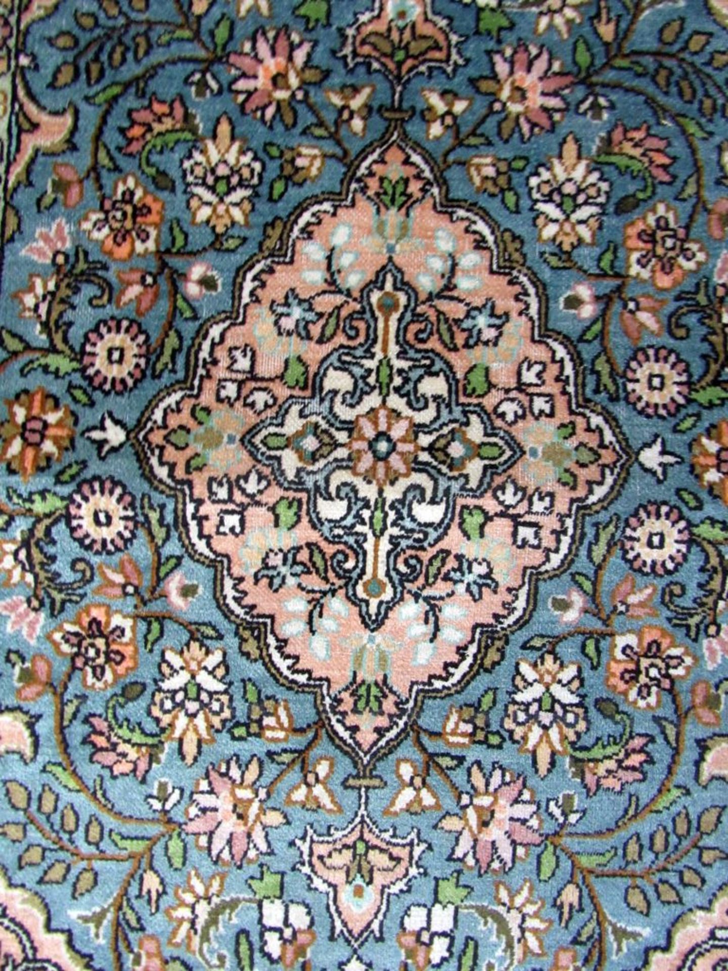 Orientteppich Kaschmir Seide Indien - Image 5 of 30