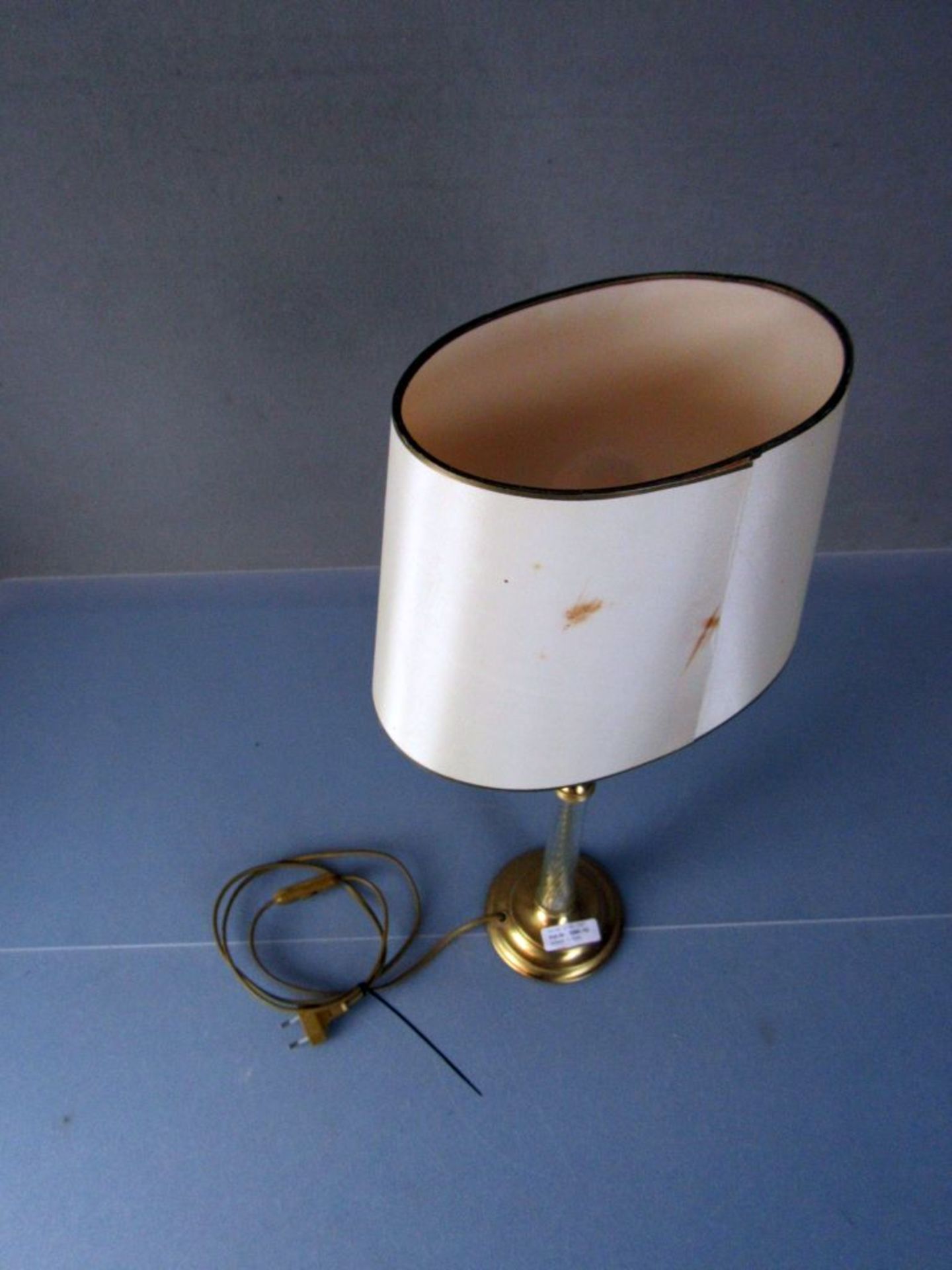 Tischlampe Messing und Glas 58cm - Image 14 of 18