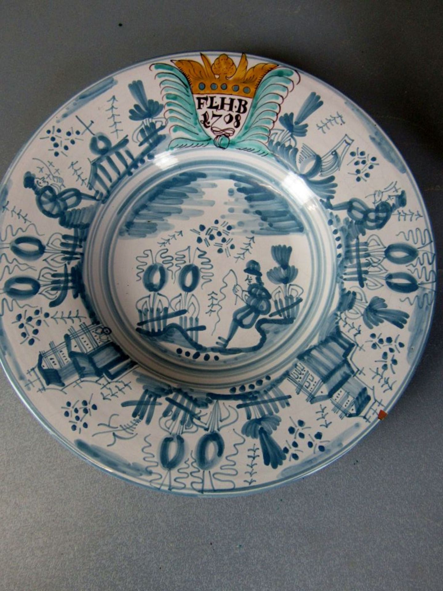 Zwei Teile Keramik Teller und - Image 4 of 16