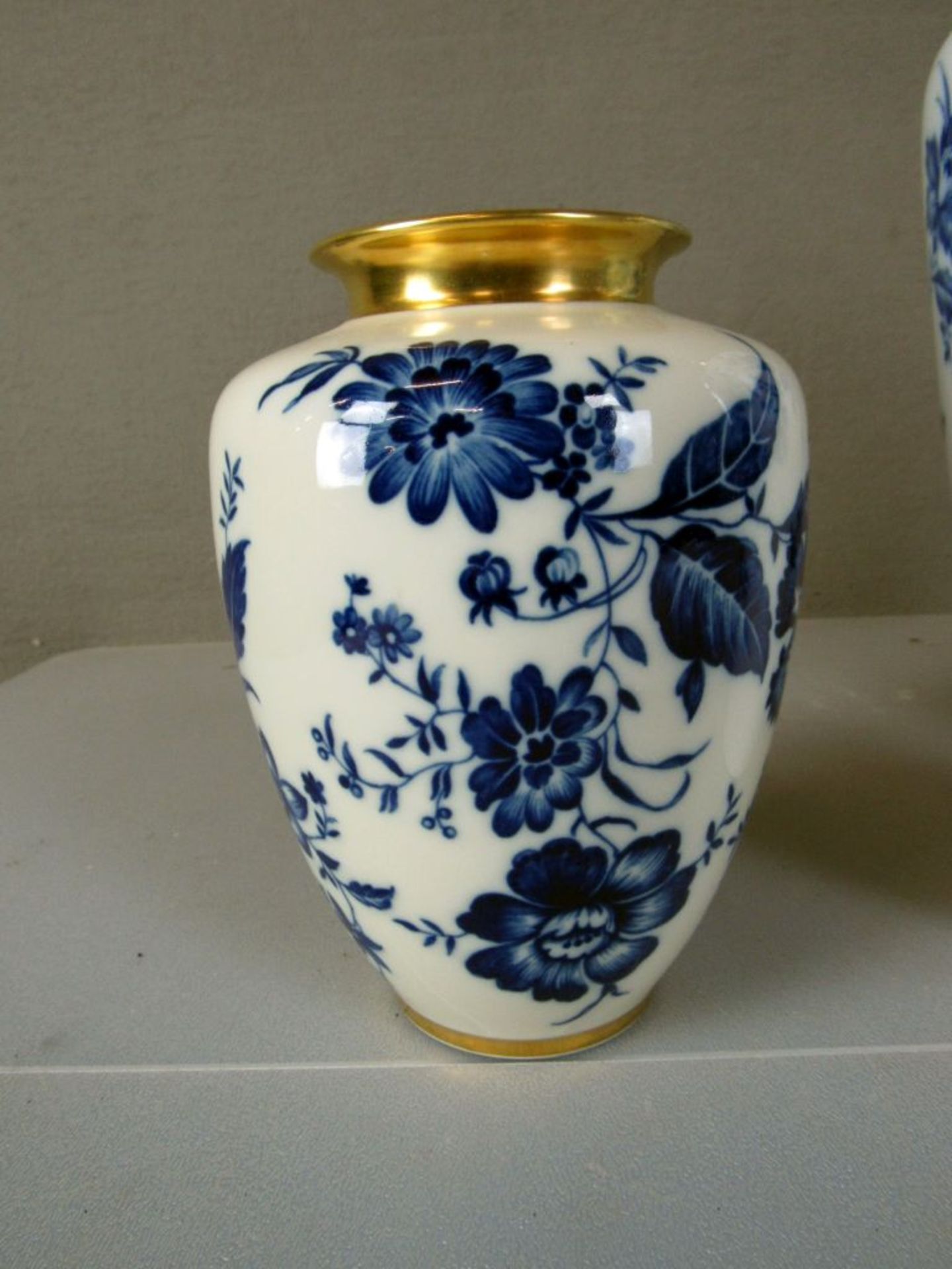 Drei Vasen blaumalerei von - Image 9 of 16