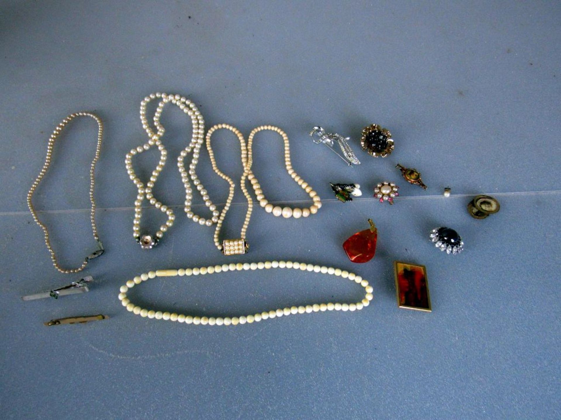 Kleines Konvolut Schmuck teilweise - Image 3 of 24