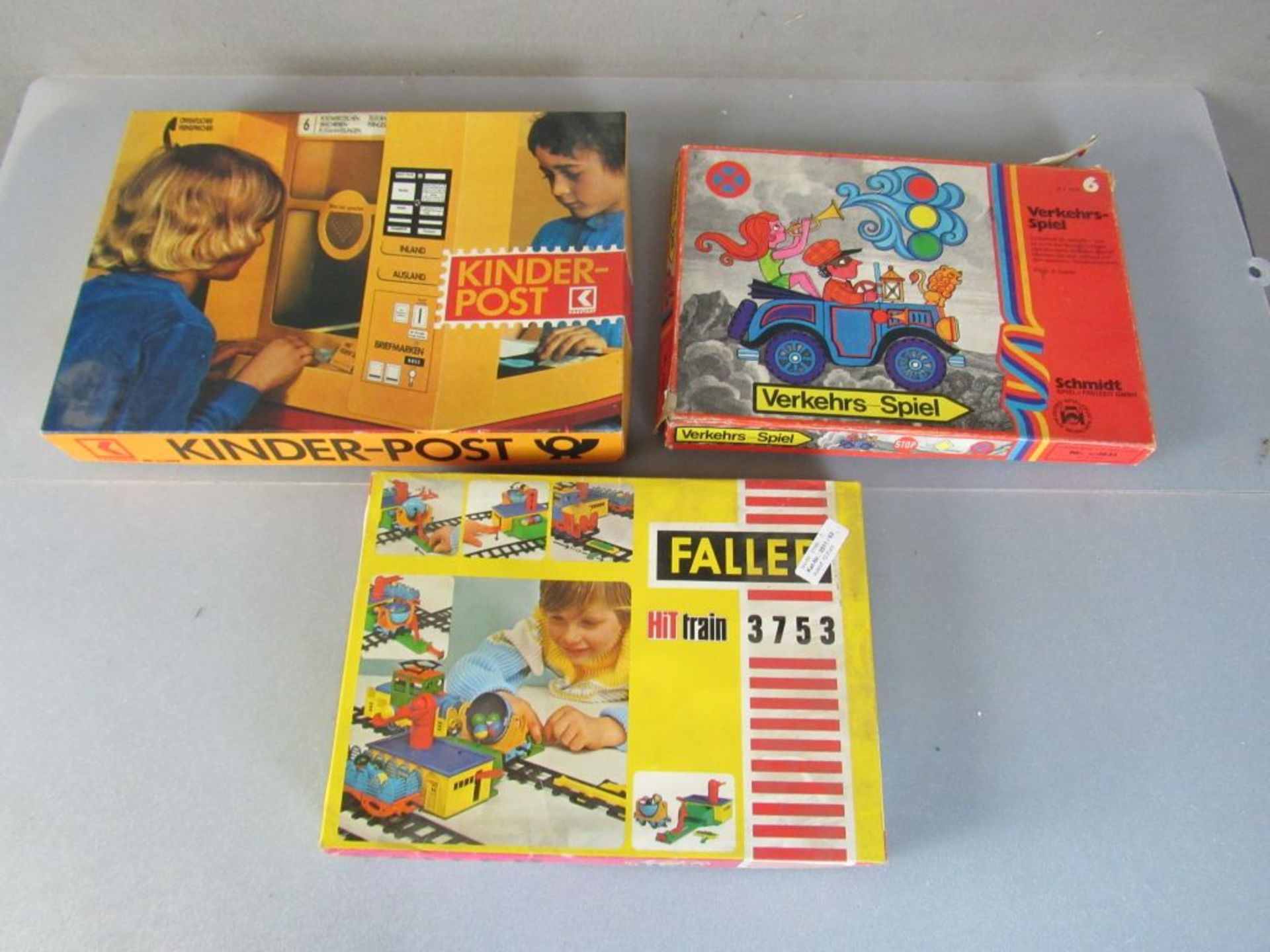 Drei Kinderspiele 70er Jahre Faller