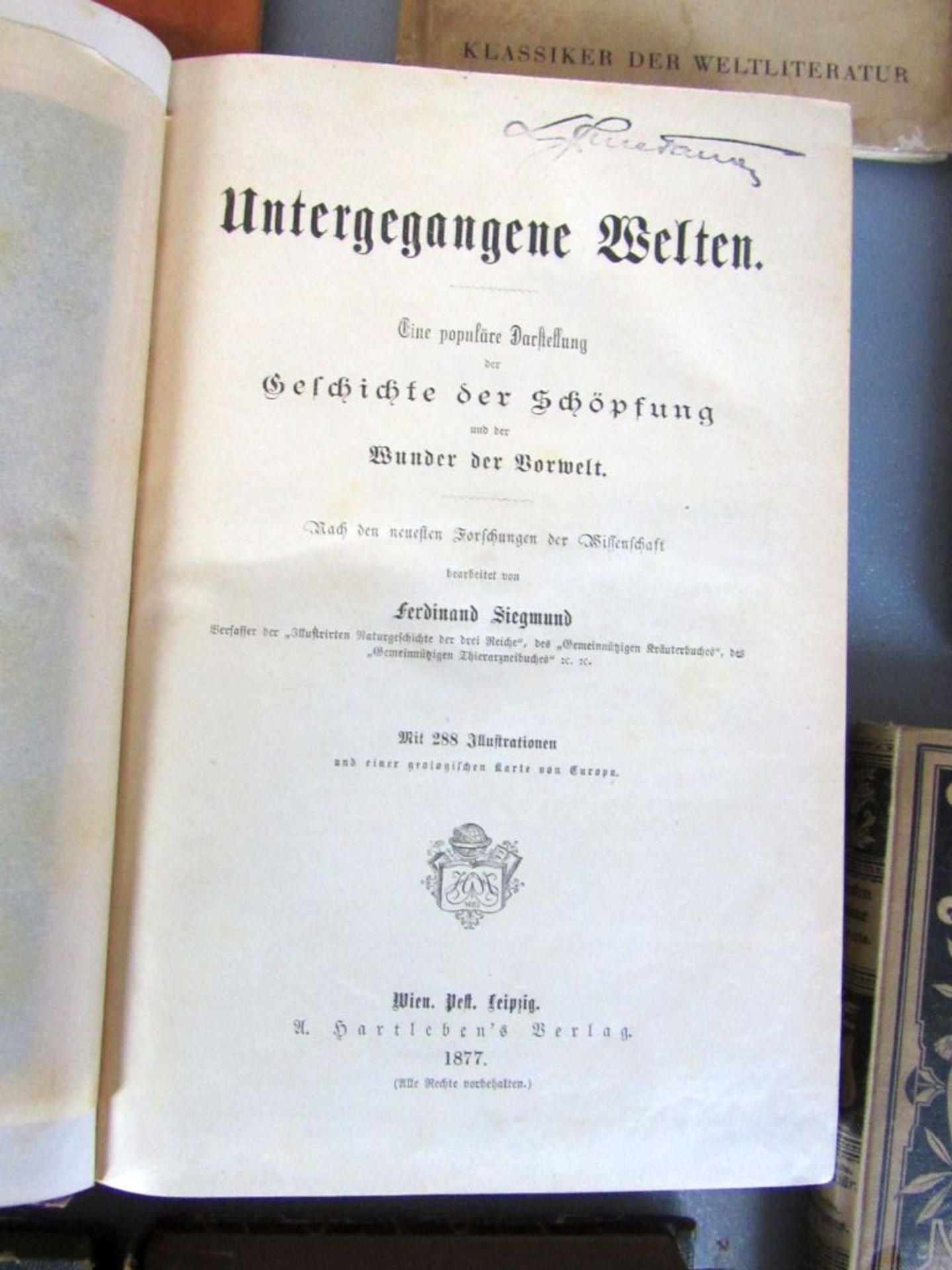 Interessantes Konvolut antike Bücher - Image 19 of 30